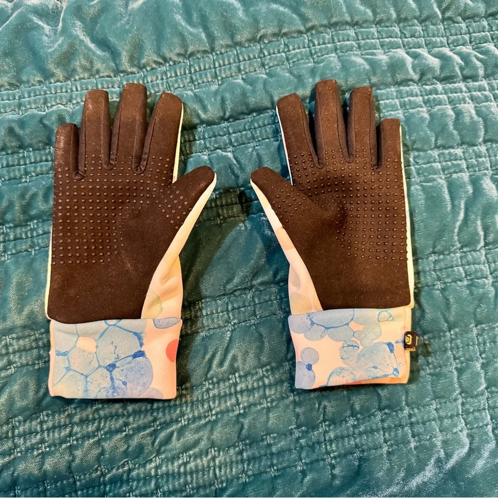 Burton Kids’ Snowboard or Ski Touch-n-Go Liner Gloves with Grip